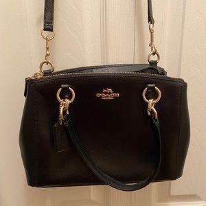 Coach Mini Christie Carryall Bag - Black